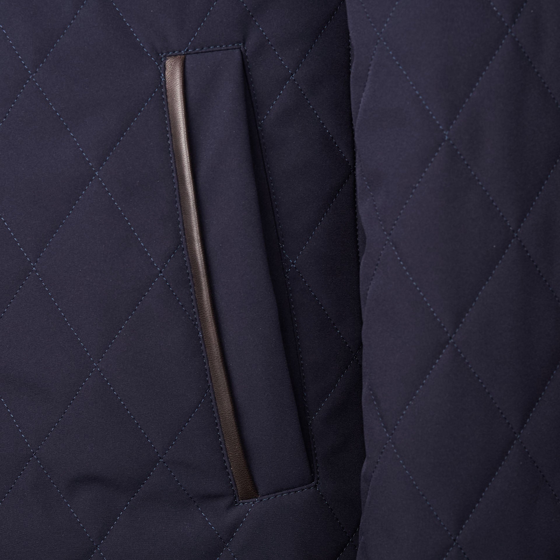 Iconic quilted car clearance coat